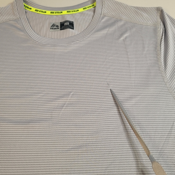 RBX Xtrain Performance ATHLETIC GRAY SHIRT Round NECK MEN'S SIZE L - Picture 3 of 13